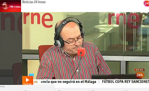 Entrevista a Miguel Temboury en RTVE en 2013 2